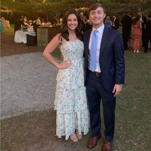 Petal & Pup Floral Tiered Maxi dress